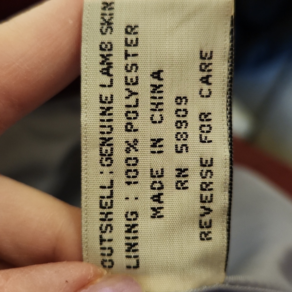 Preston & York Lamb Skin PLUS SIZE jacket 2X. - Picture 5 of 11